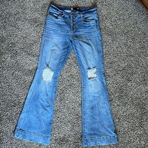 KUT ANA high rise fab an flare jeans